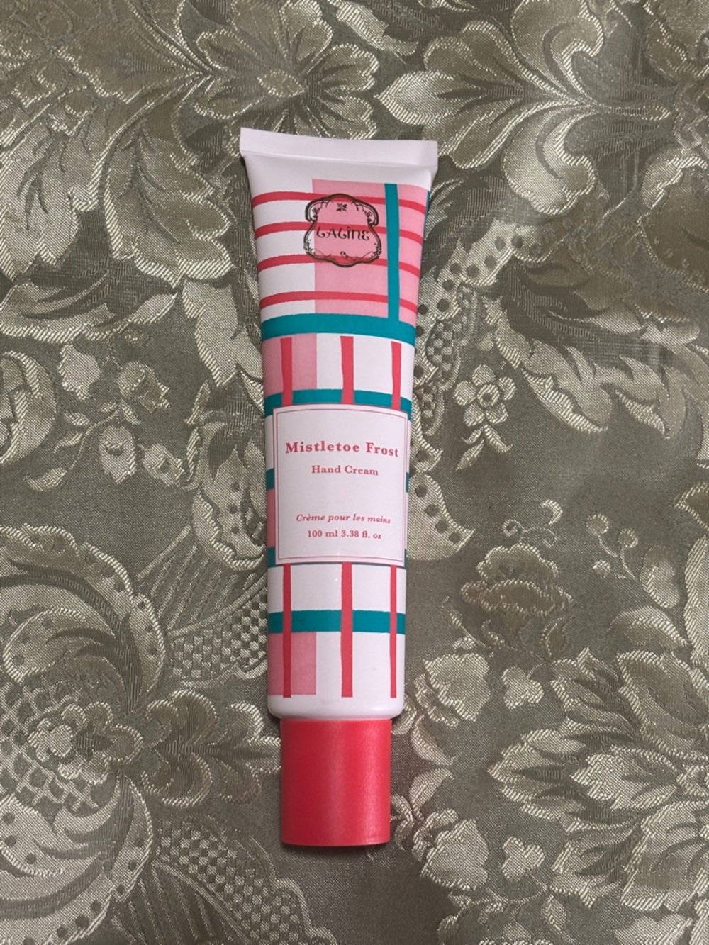 Mistletoe Frost Hand Cream by - Pink & Teal Tube